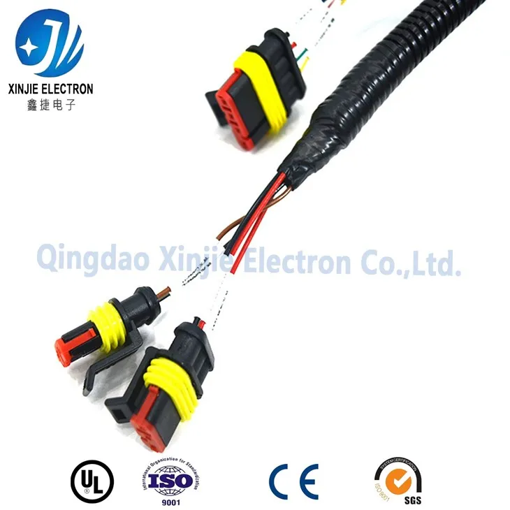 Auto mootori juhtmestik